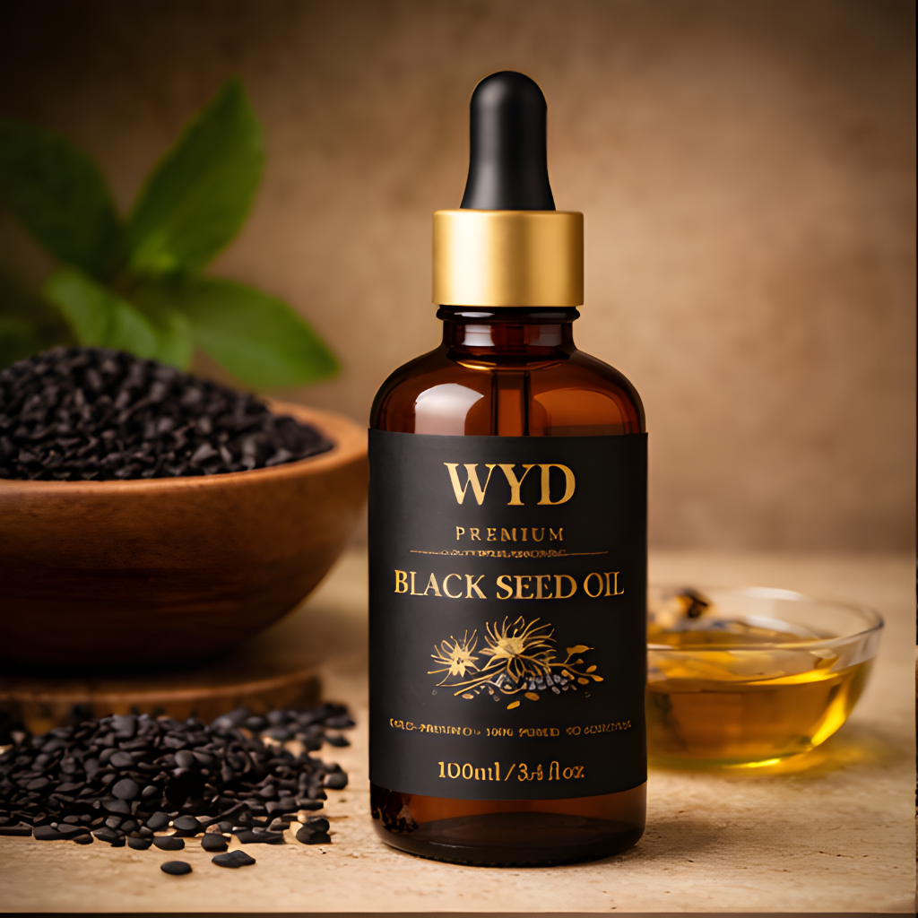 100ml Premium Black Seed Oil – Cold Pressed | 100% Pure