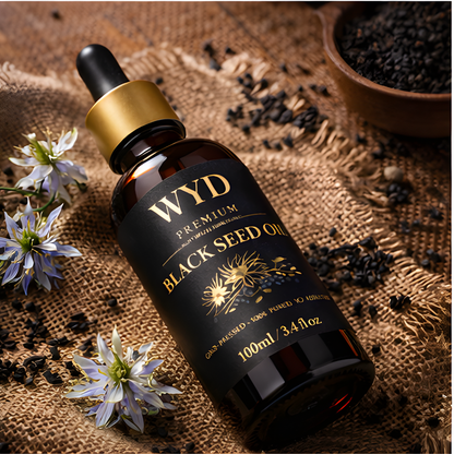 100ml Premium Black Seed Oil – Cold Pressed | 100% Pure