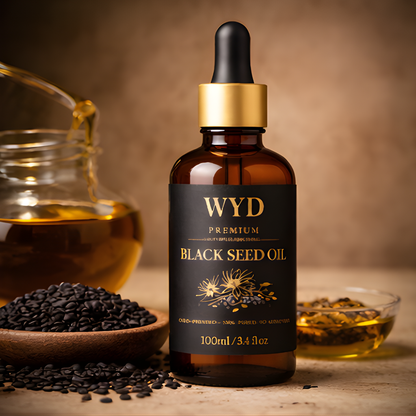 100ml Premium Black Seed Oil – Cold Pressed | 100% Pure